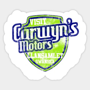 Carwyn's Motors Sticker